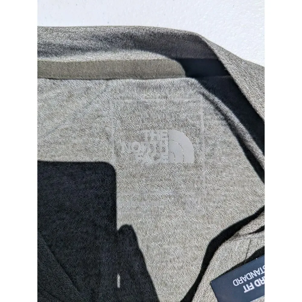 The North Face Shirt Mens XXL Gray Long Sleeve Wander Casual Outdoor
